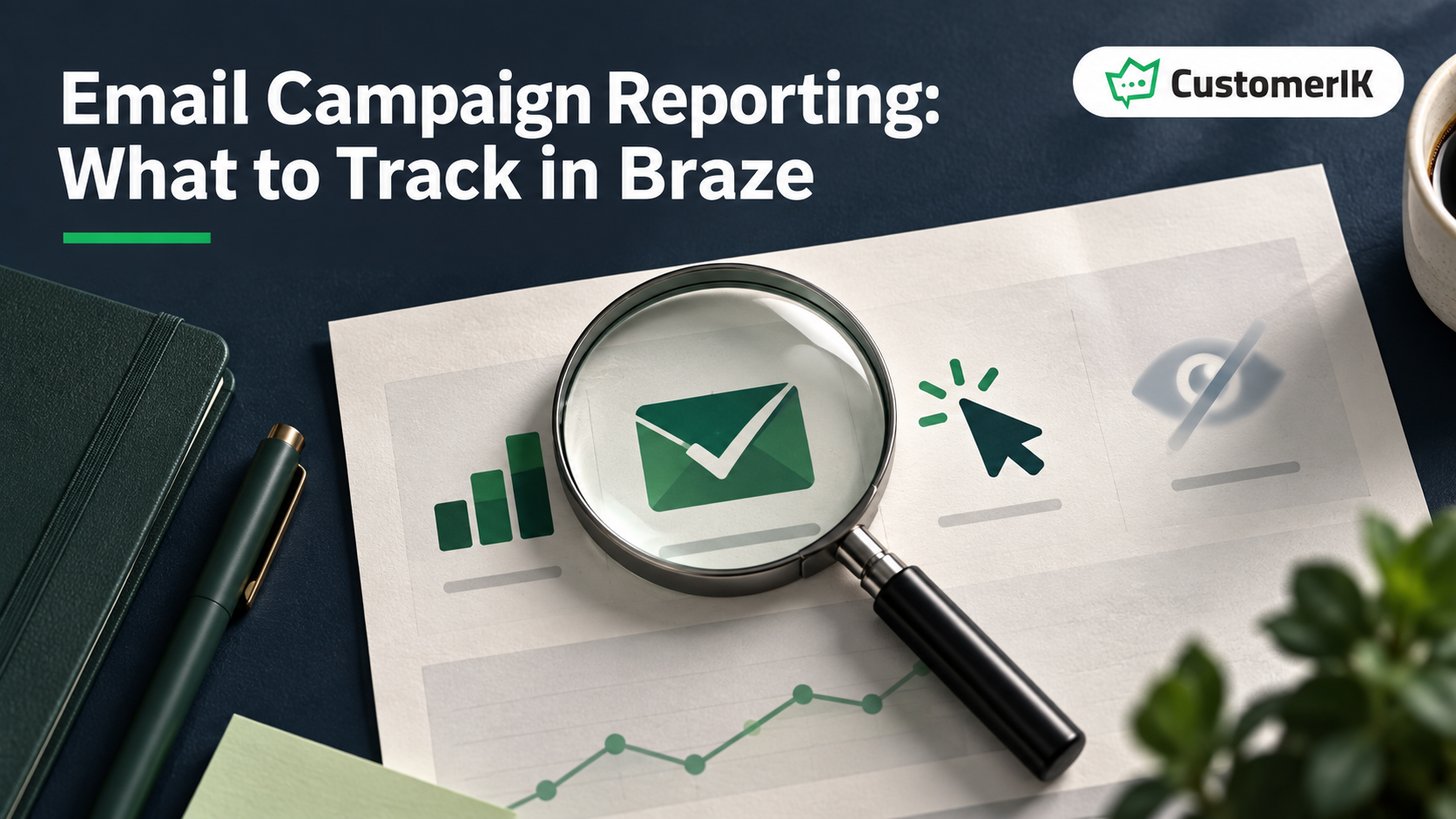รายงานแคมเปญอีเมล: ตัวชี้วัดที่ควรติดตามใน Braze