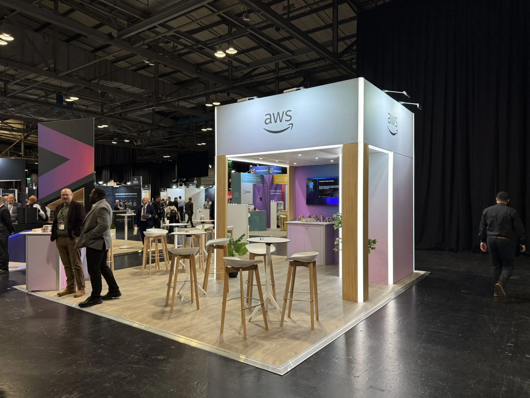Forsyths exhibition stand build at Offshore Europe 2025