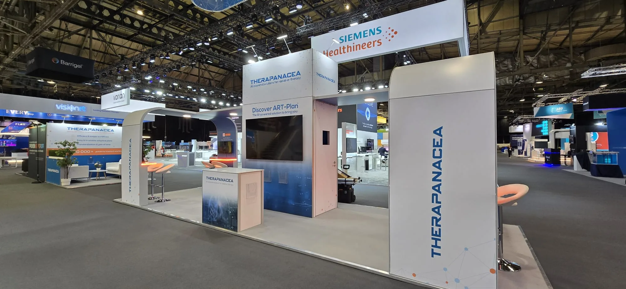 Energy Voice exhibition stand at Subsea Expo 2025, P&J Live, by Redblu