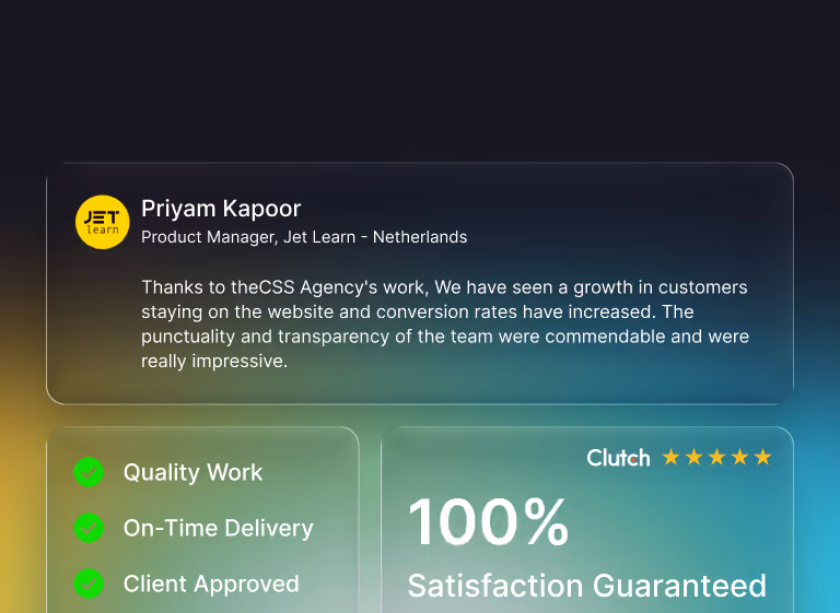 Satisfaction Guarantee