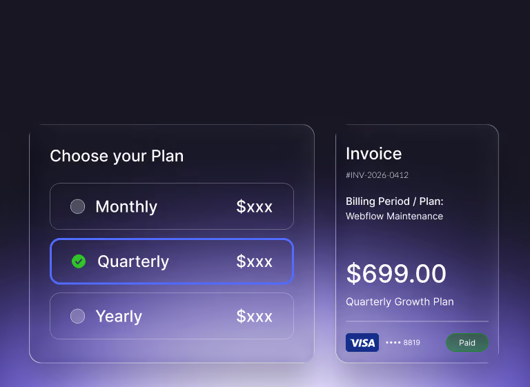 Adaptive Payment Options