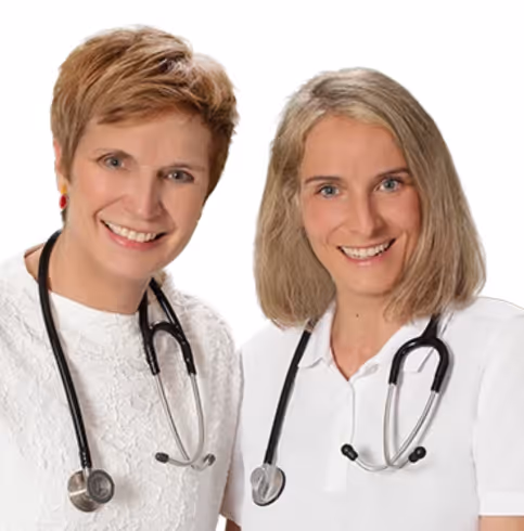 Dr. Poczka und eine weitere Ärztin