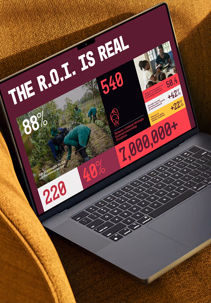 Gen Resilience website mockup on desktop
