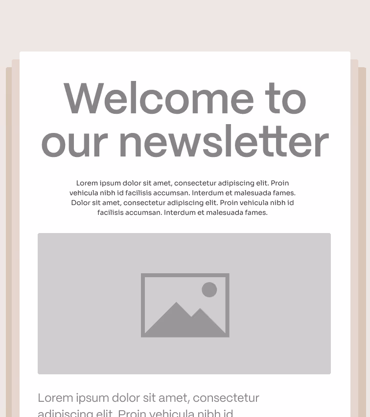 An email campaign targeting users 