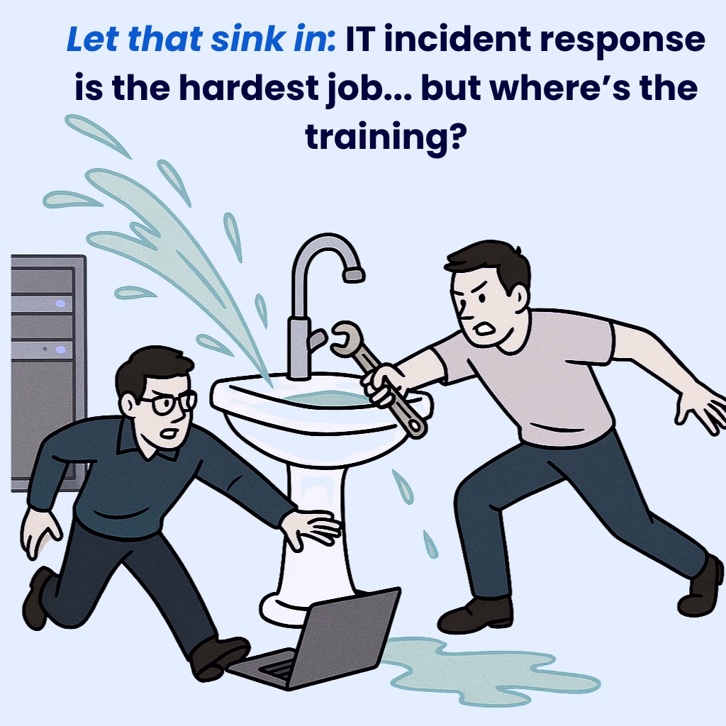 Let that sink in - the difficulty of incident response pun image