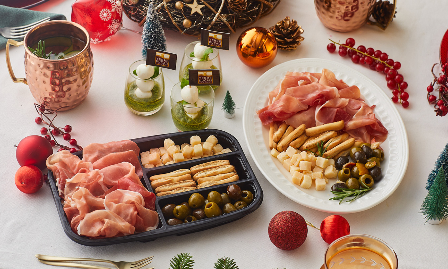 AperiTiamo alla Vigilia: delicatezza in festa con il Fiocco di Prosciutto Terre Ducali