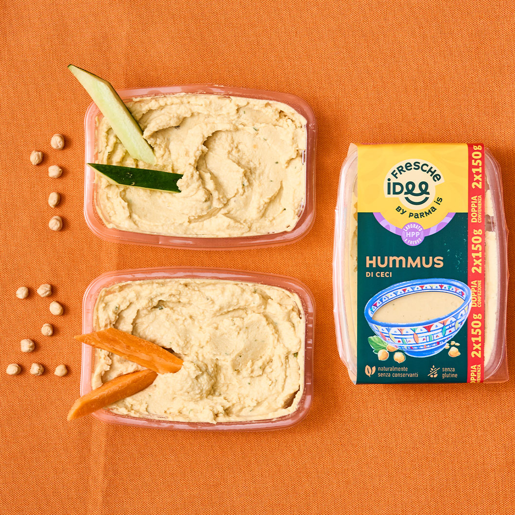 Hummus per tutti. Anche per chi usa la sinistra