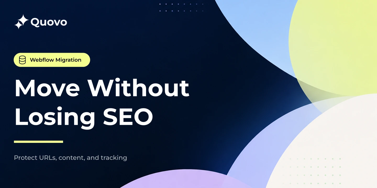 WordPress to Webflow Migration: How to Move Without Losing SEO