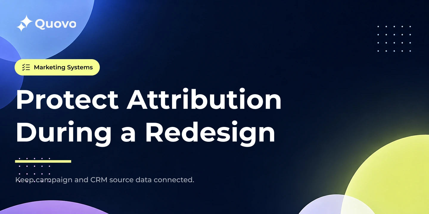 How to Preserve Marketing Attribution During a Website Redesign Thumbnail