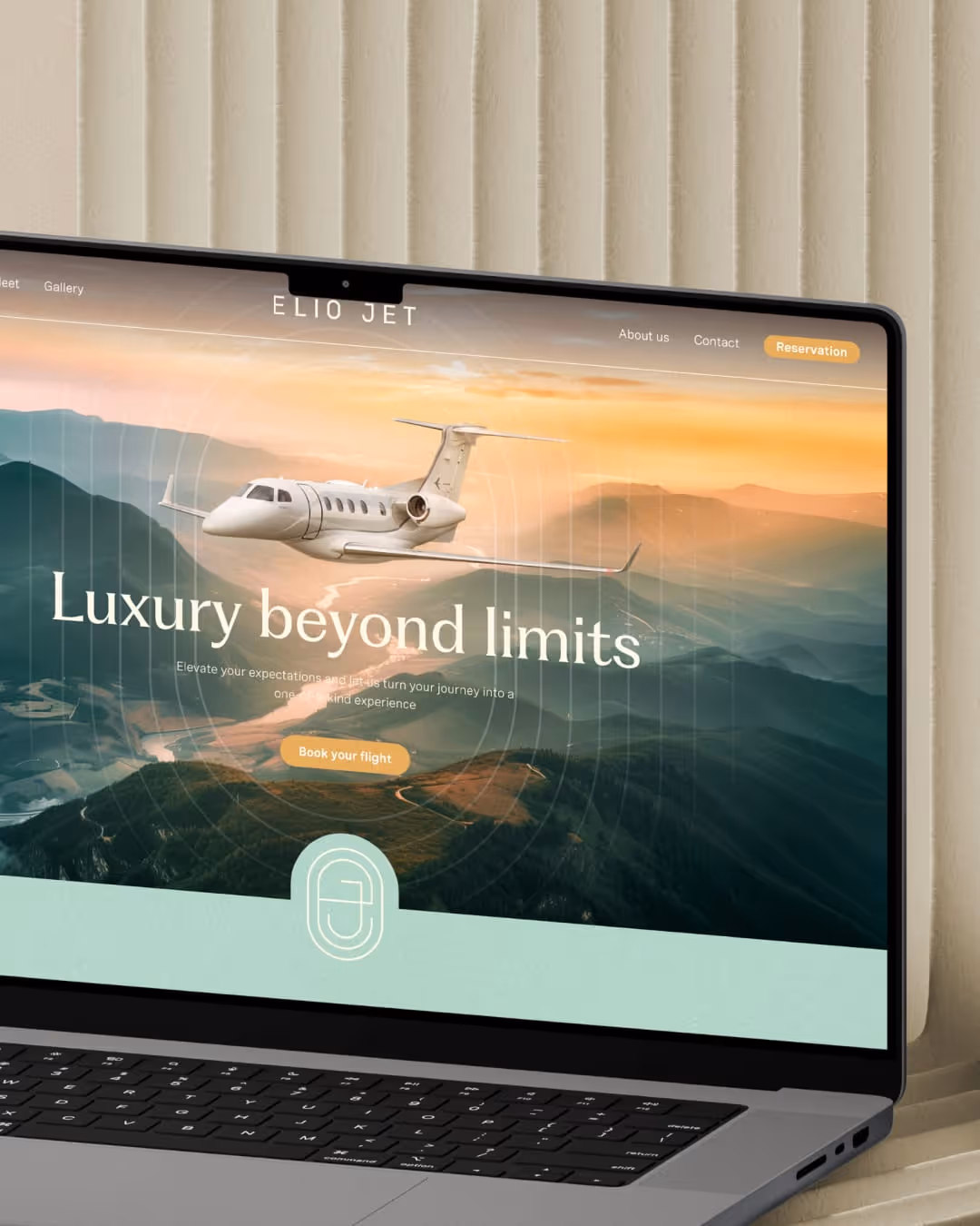 Elio Jet website thumbnail preview