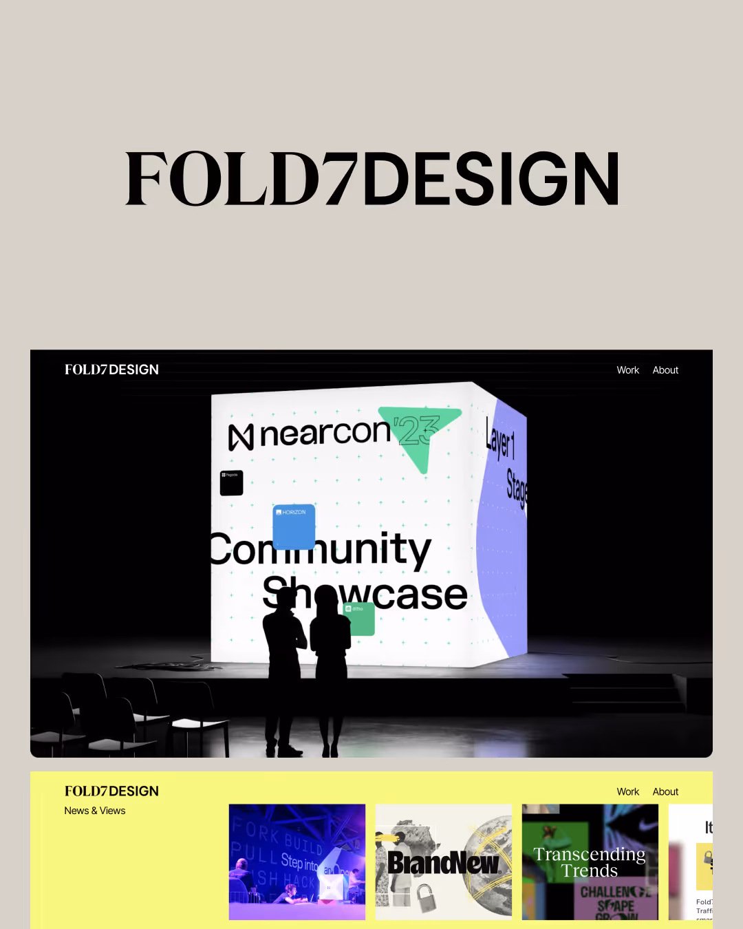 Fold7Design website thumbnail preview