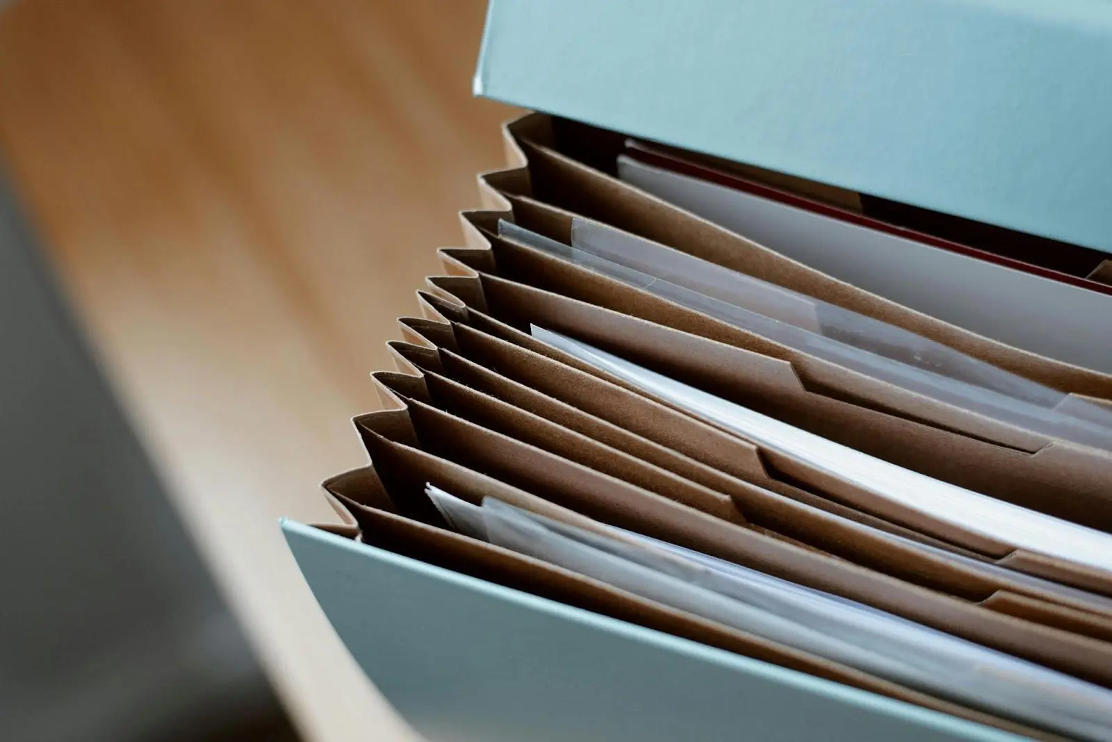 comptes d'une entreprise conservés depuis plusieurs années suite à l'audit financier