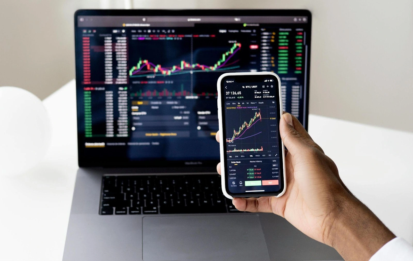 La bourse avec des bénéfices réalisés - mode de financement entreprise