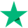 Logo Trustpilot avec une grande étoile verte au centre