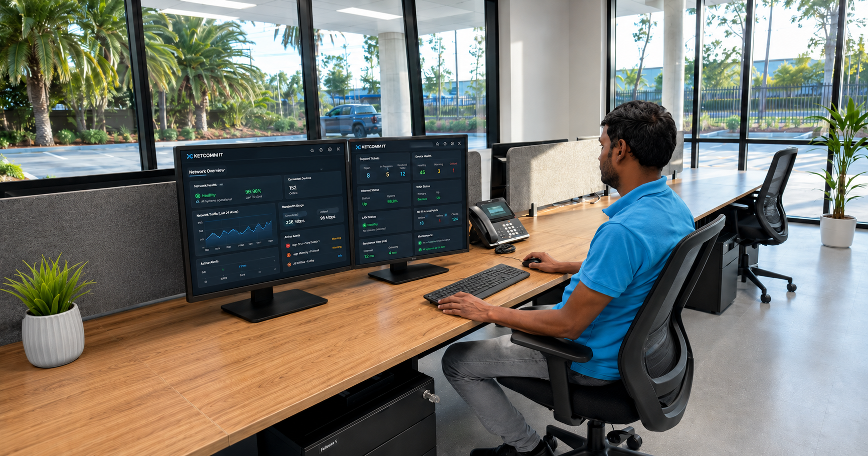 IT support for construction businesses reducing downtime across busy worksites.