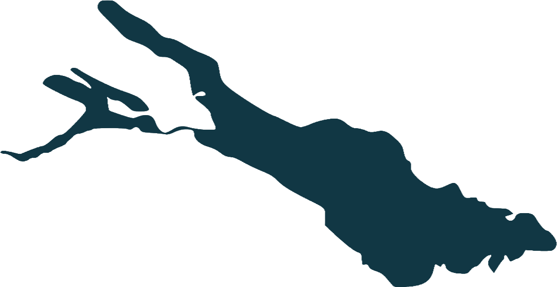 Karte des Bodensees
