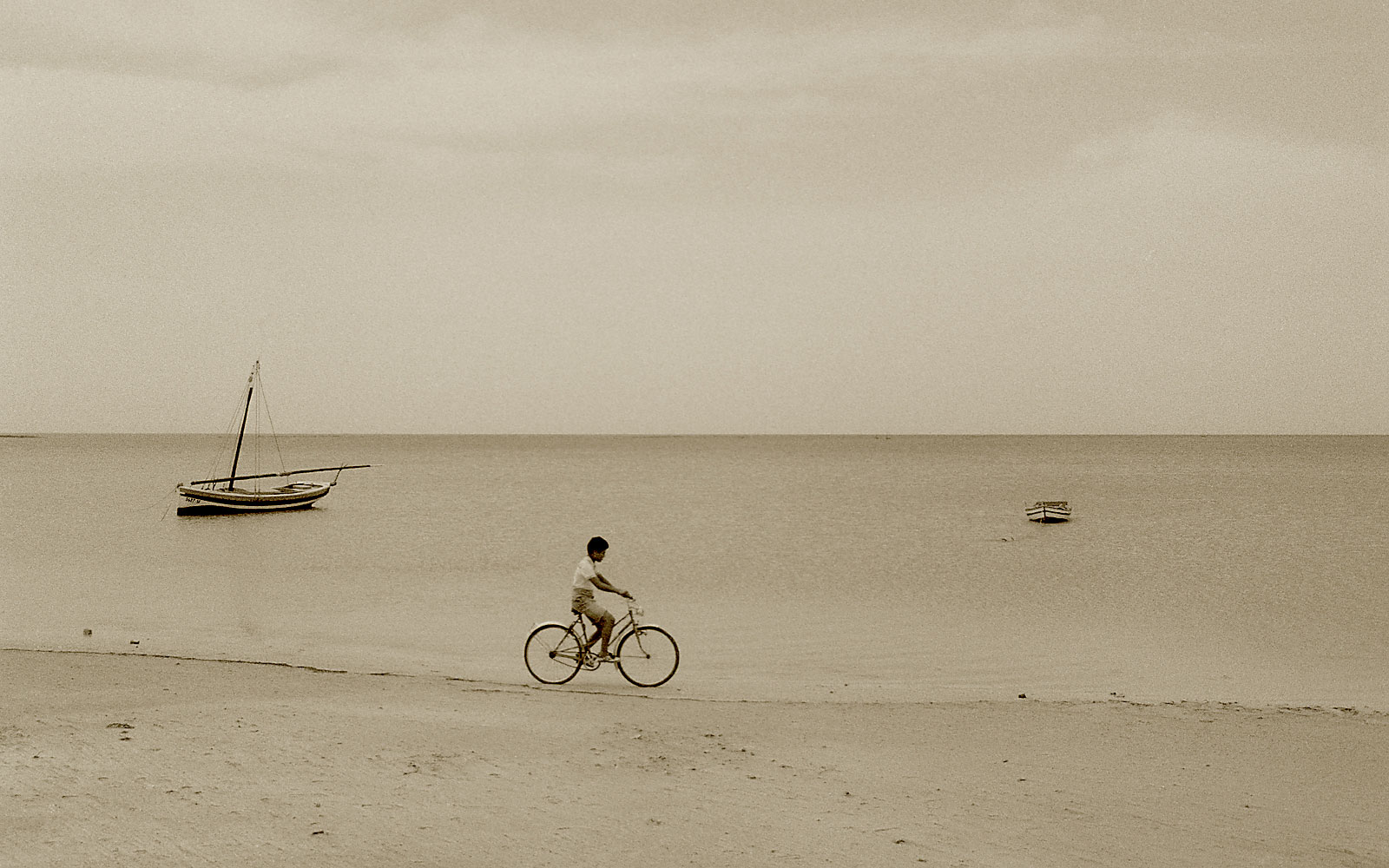Boy on bike, Lanzarote