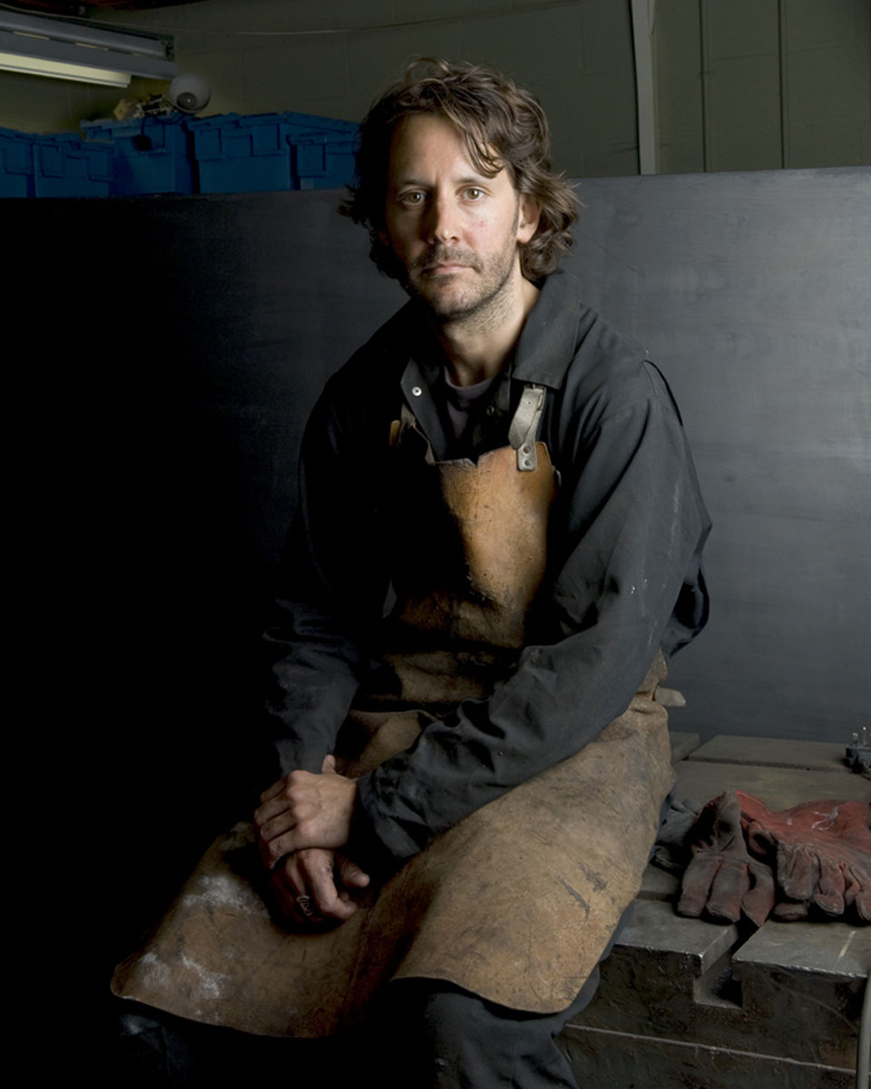 Sculptor Richard Trupp