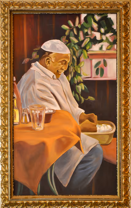 Portrait of Jerusalem Garden founder