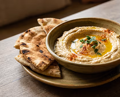 Jerusalem Garden Menu Categories | Hummus and Other Dips