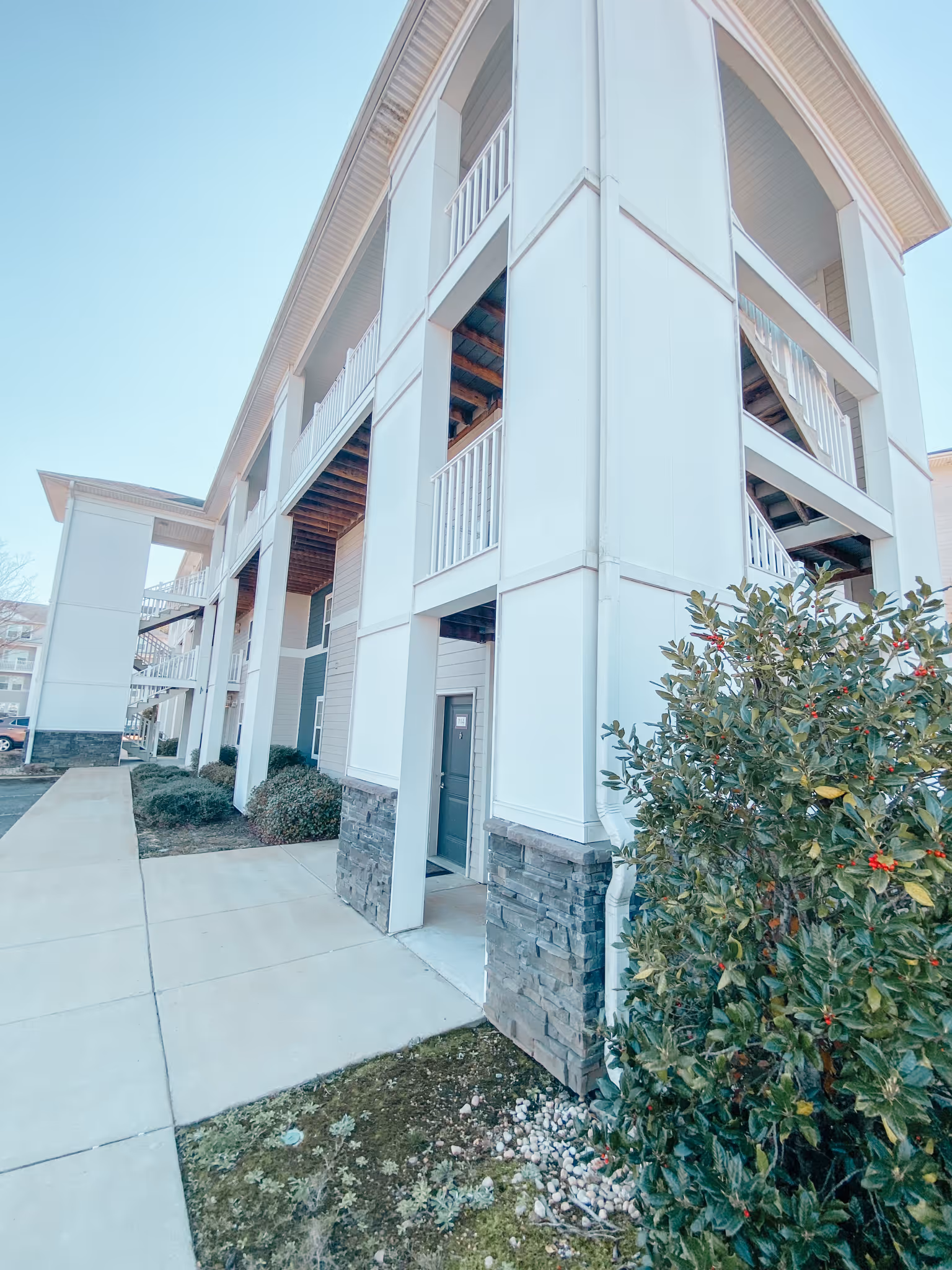 Exterior of building