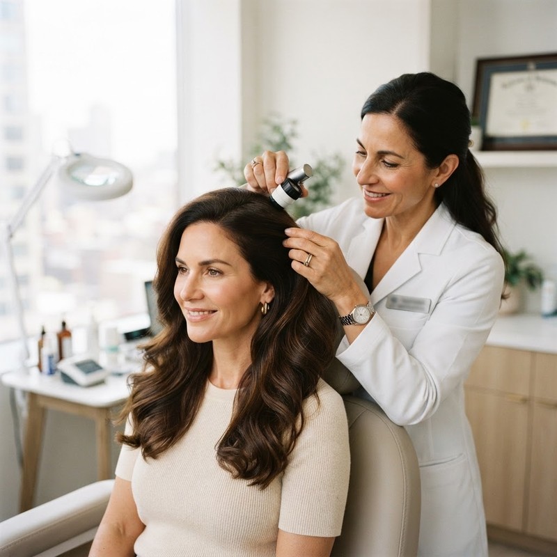 Compounded Topical Formulas for Female Hair Thinning: How They Work