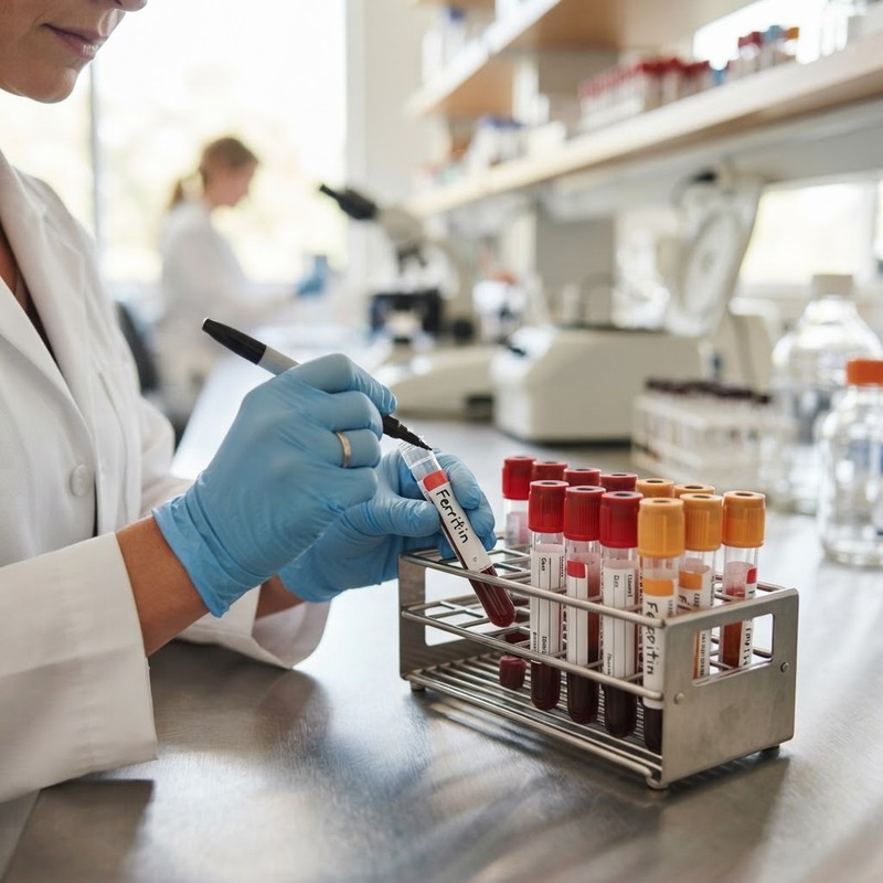 Ferritin and Hair: The Iron Level Clinicians Often Check First