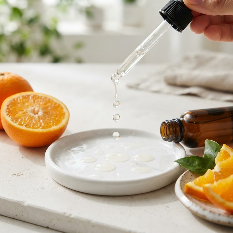 Topical Vitamin C for Dark Spots and Brightening