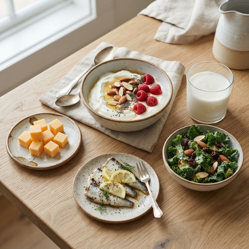 Bone-Supporting Nutrition on GLP-1: Calcium and Beyond