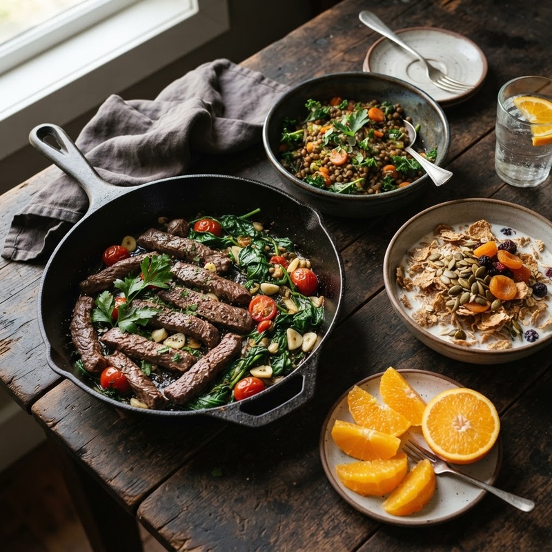 Iron-Rich Eating on GLP-1: Everyday Sources