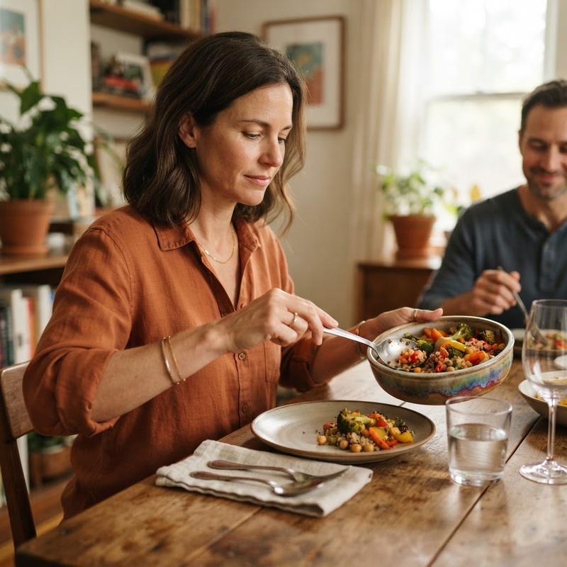 Portion Awareness on GLP-1 Medications: Relearning Plate Perspective