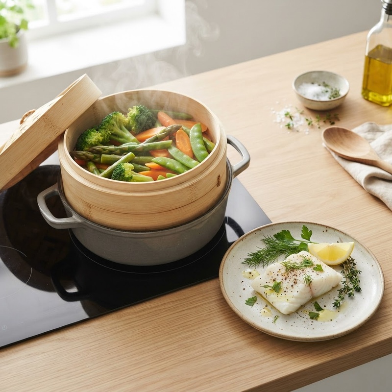 Lighter Cooking Methods for GLP-1 Meals
