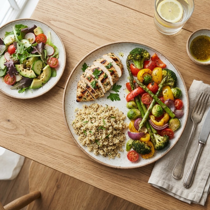 The Plate Method on GLP-1: Composing Balanced Meals