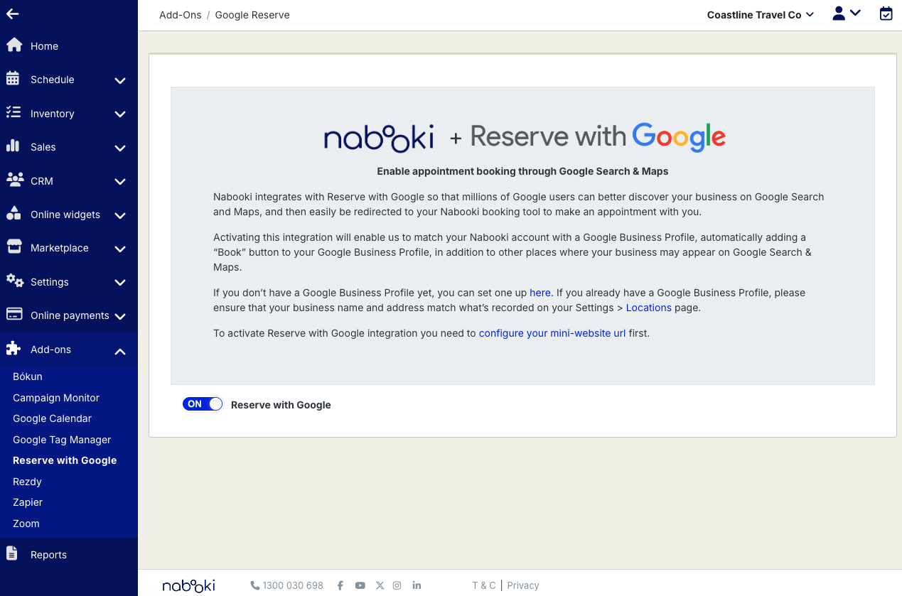 Reserve with Google — placeholder, swap with real image