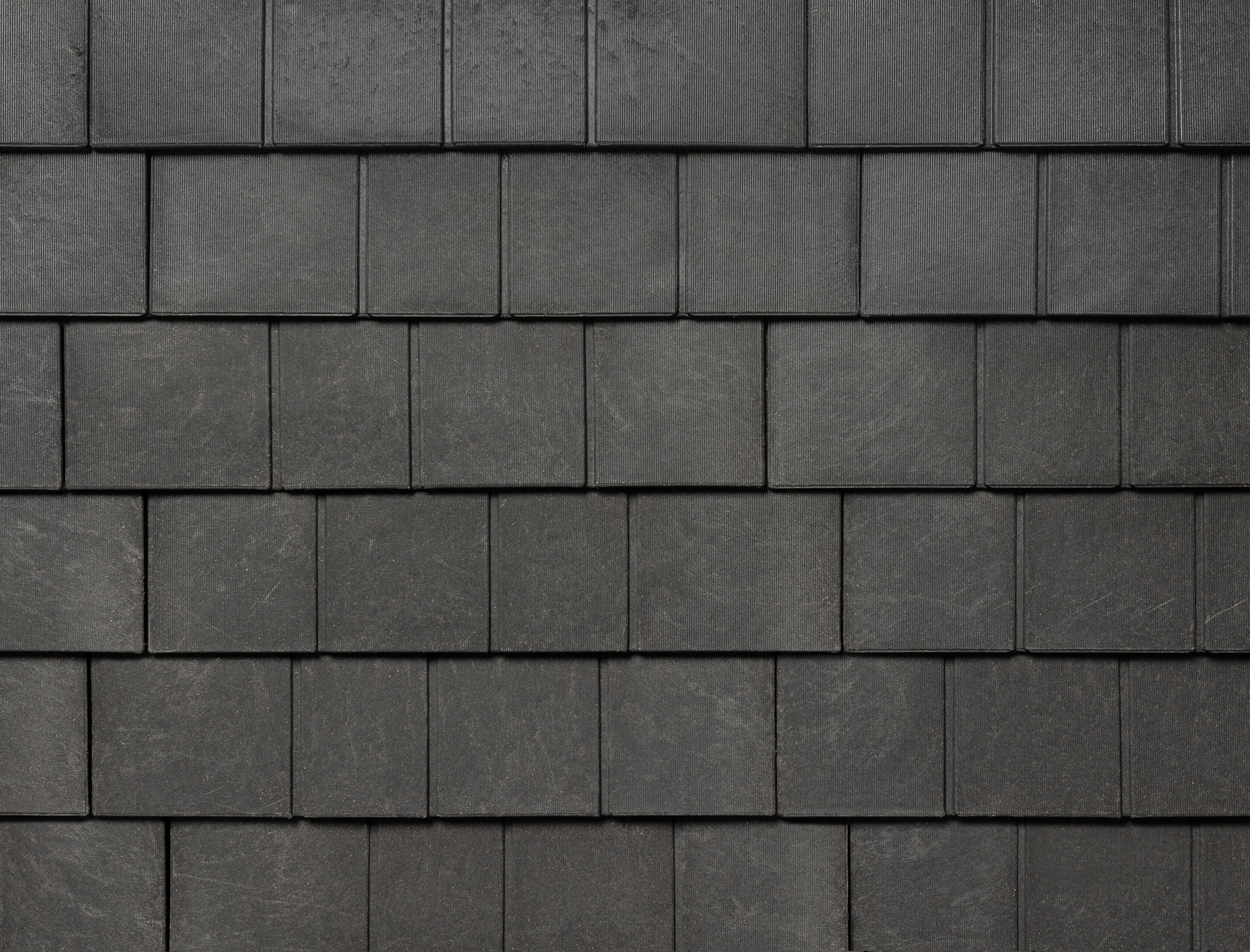 Silvered Cedar shingle colour sample showing grey tiles in staggered rows.