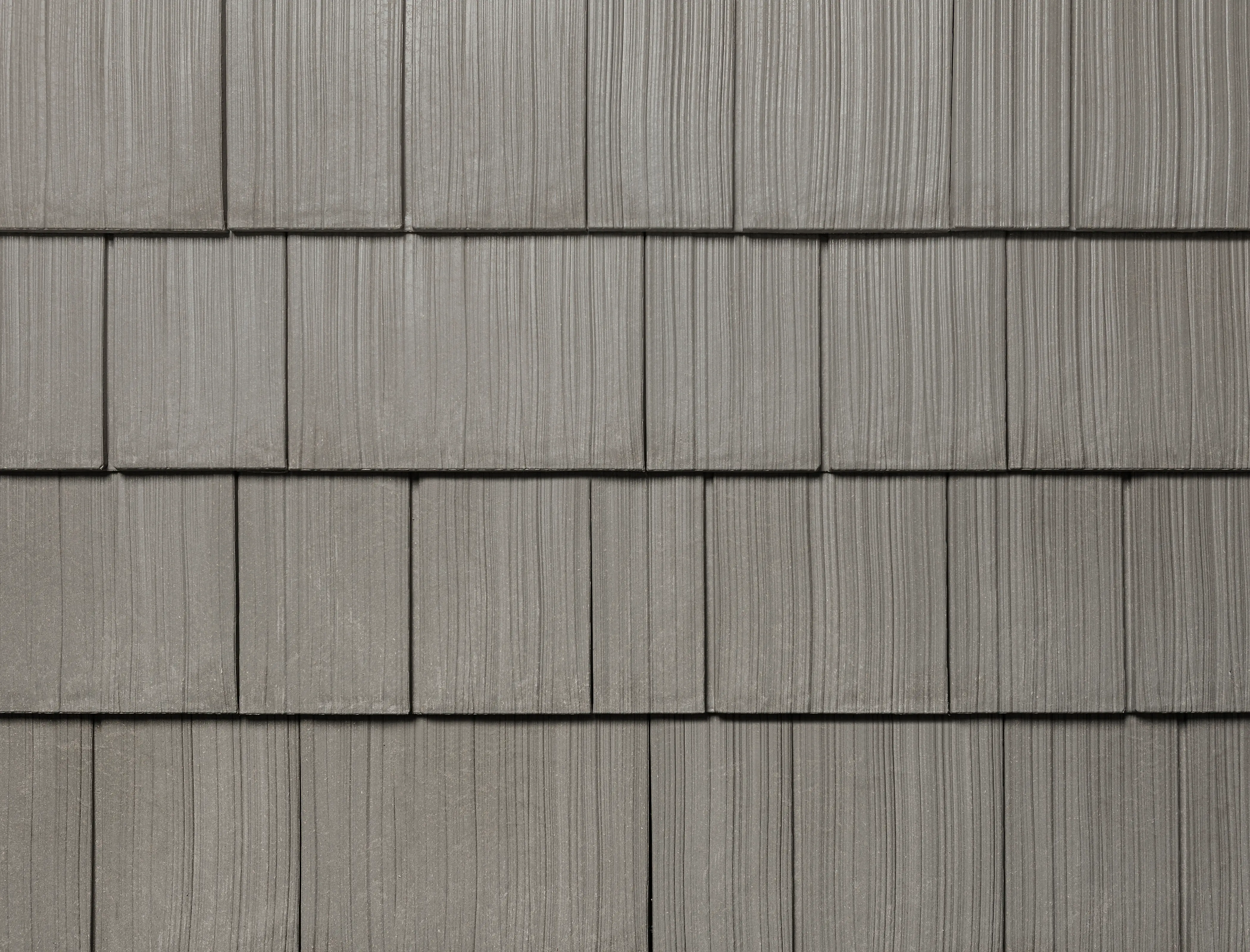 Tropical Silver shake colour sample showing wood-grain texture in staggered rows.