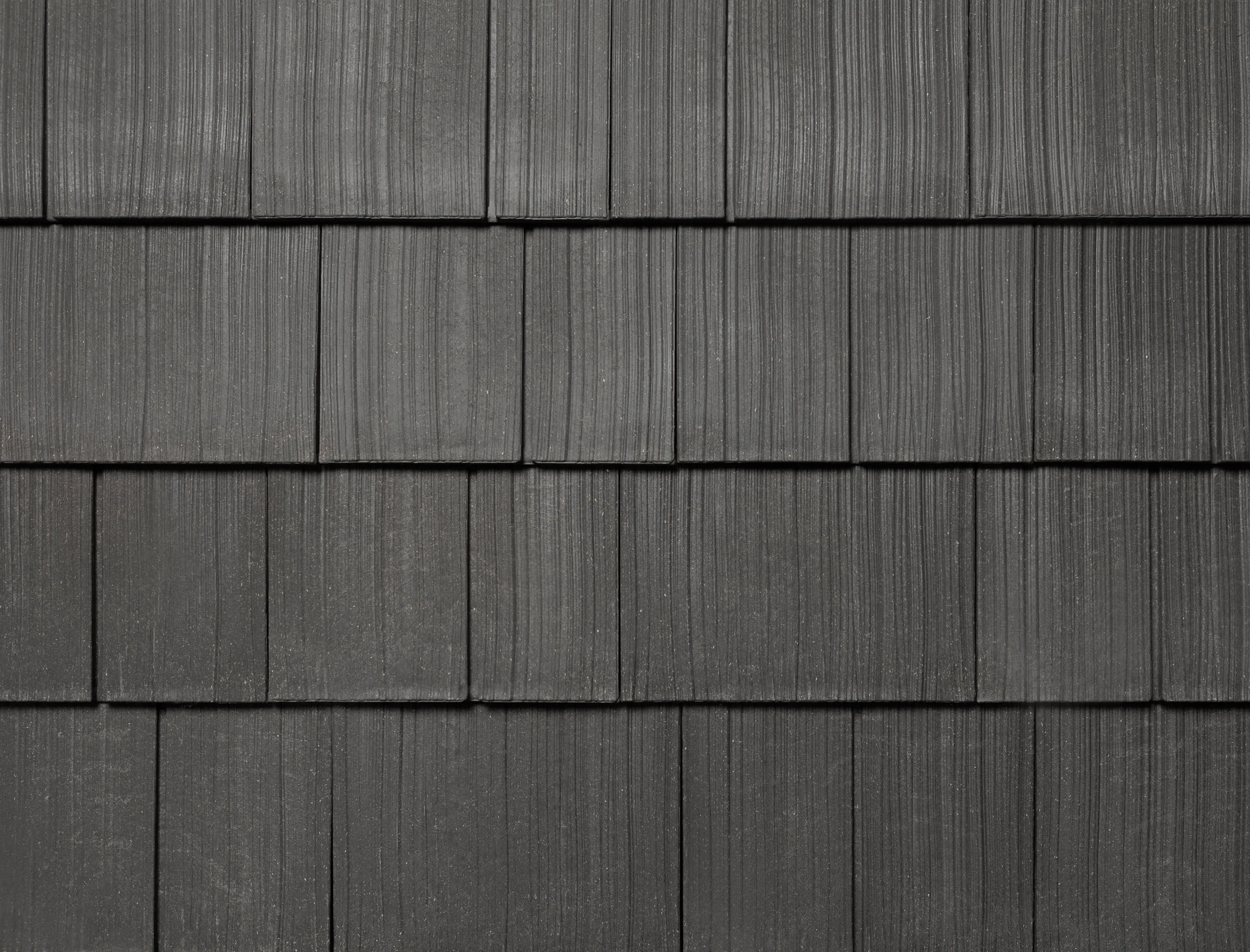 Silvered Cedar shake colour sample showing wood-grain texture in staggered rows.