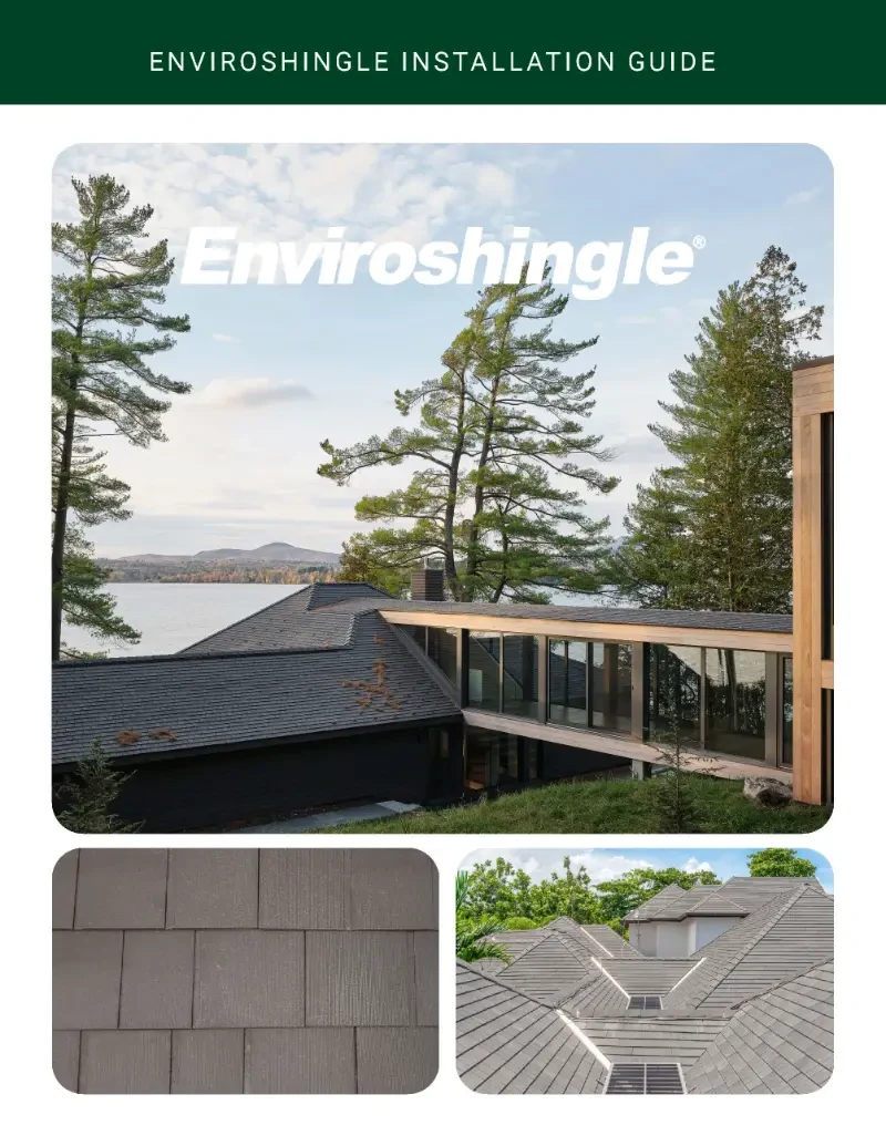 Cover of the Enviroshingle Installation Guide