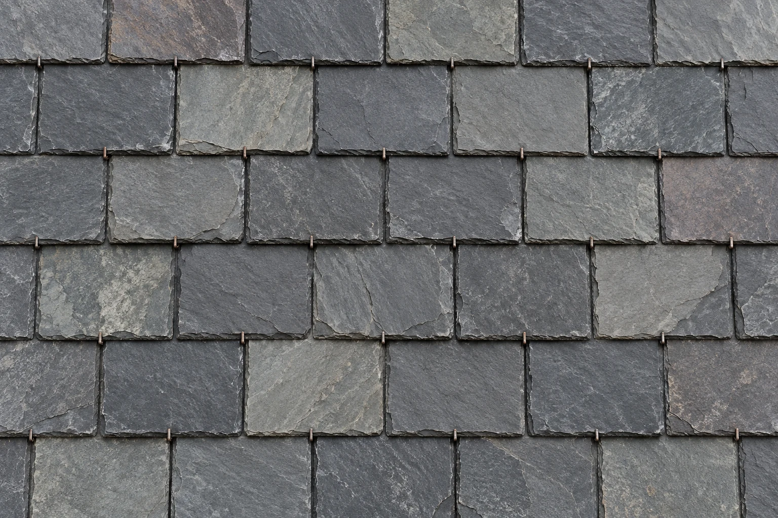 Natural slate roofing texture
