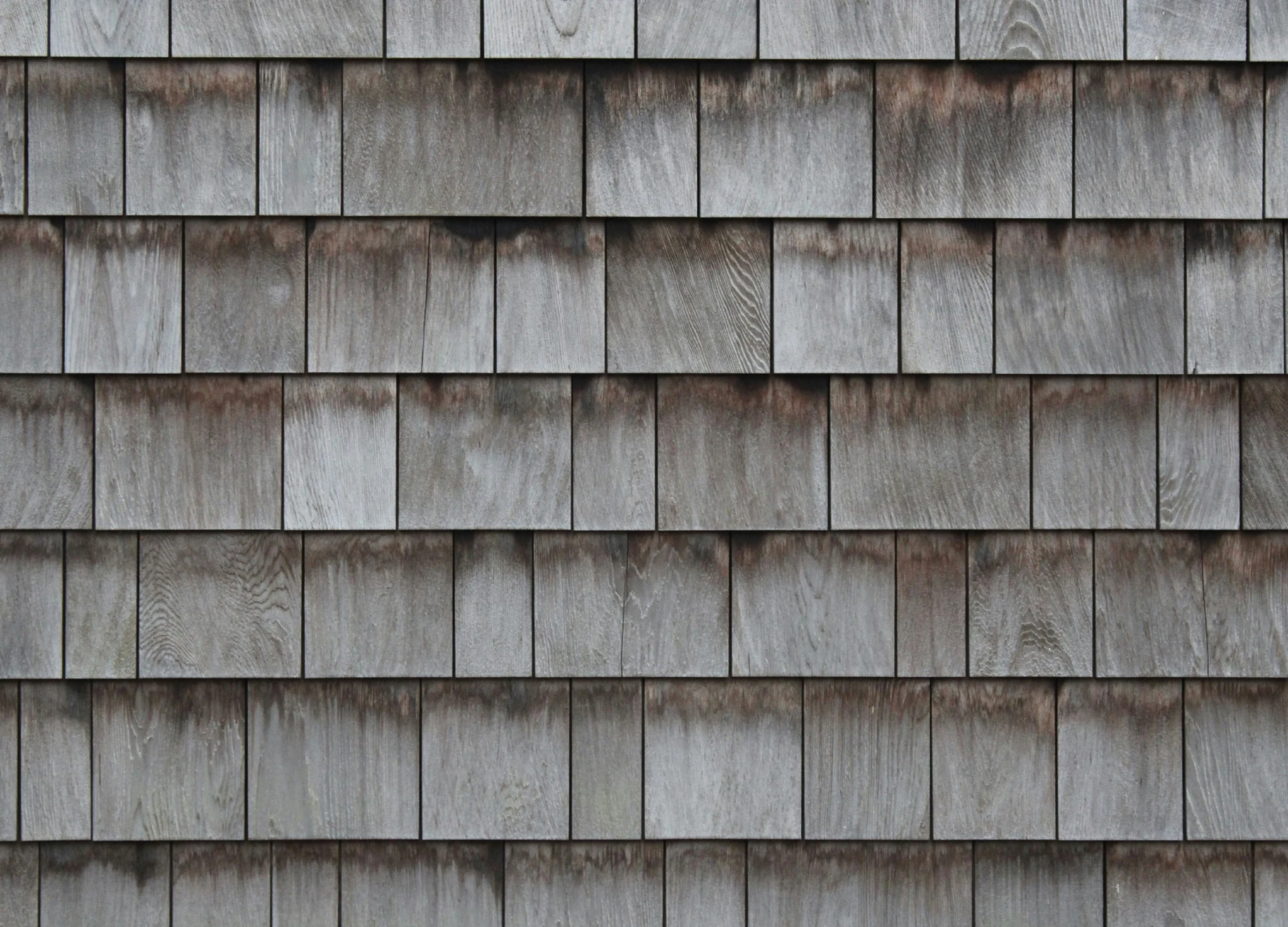 Natural cedar shake roofing texture