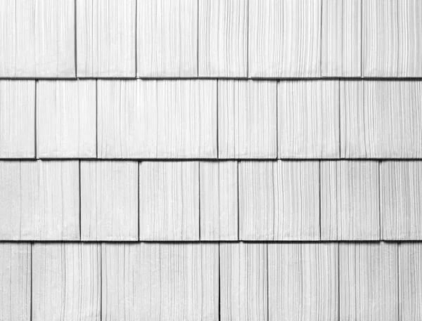 Bermuda White shake colour sample showing wood-grain texture in staggered rows.