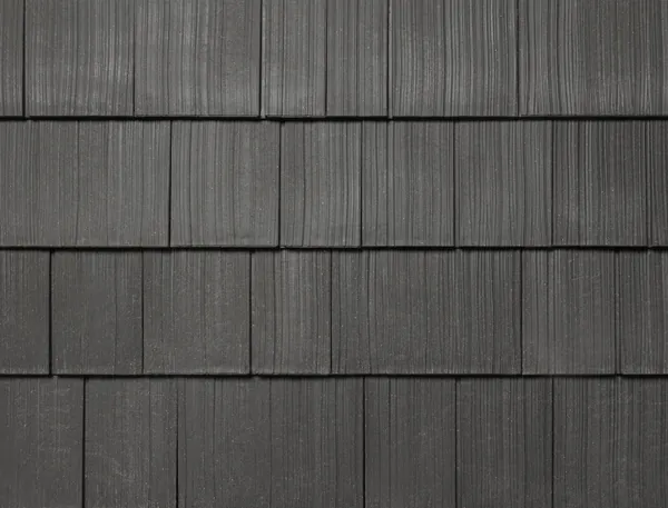 Silvered Cedar shake colour sample showing wood-grain texture in staggered rows.