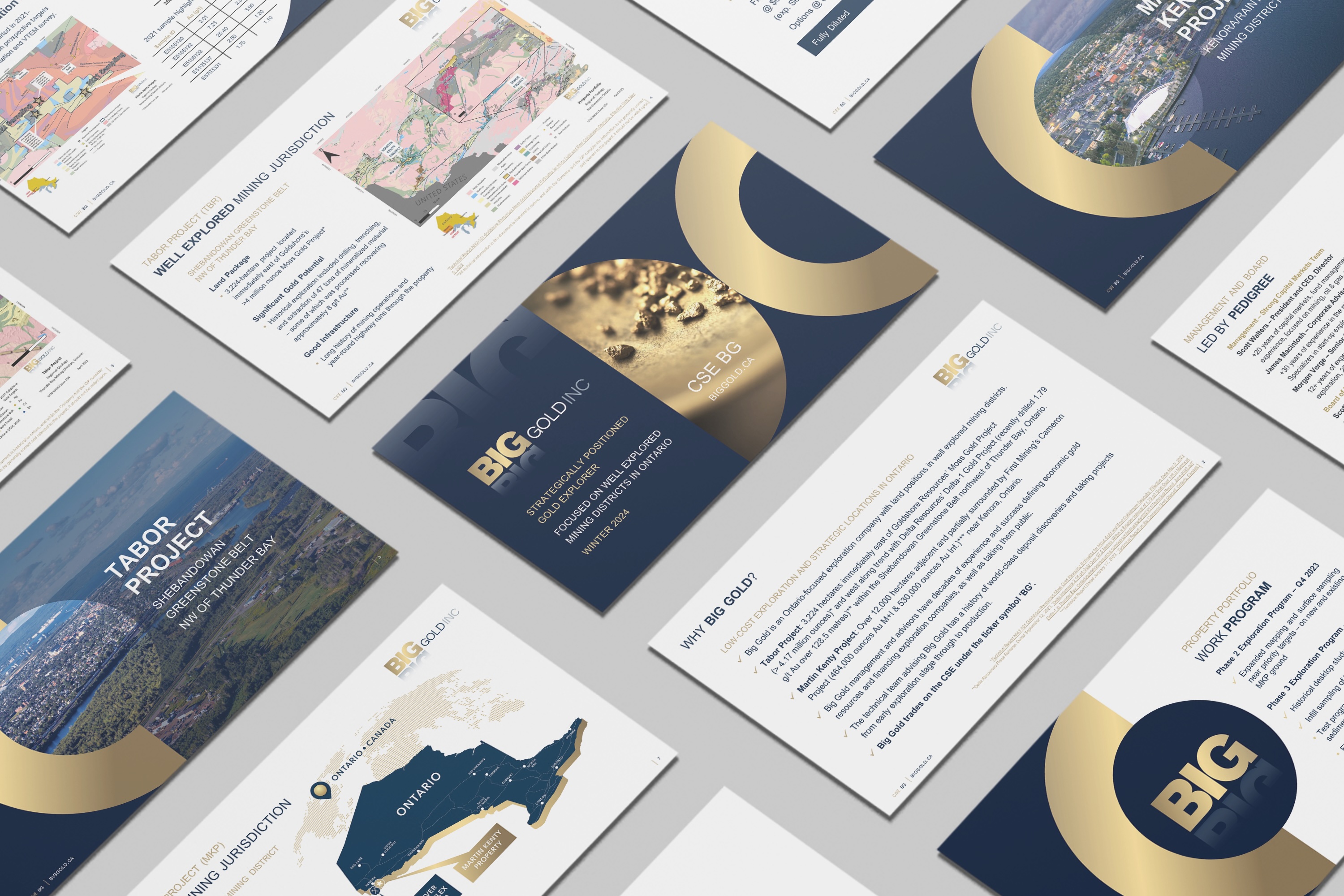 BIG Gold Inc. corporate presentation Q1 2026 — cover slide