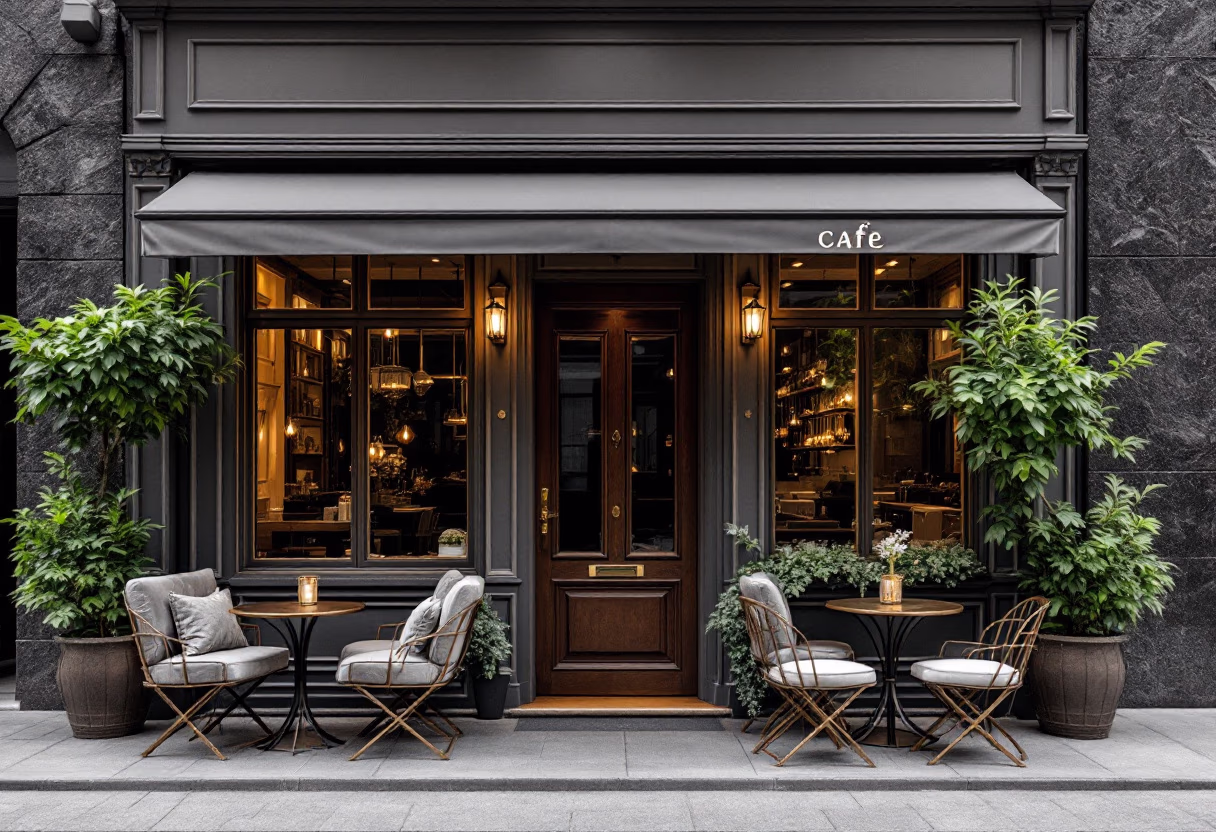 image of cafe exterior