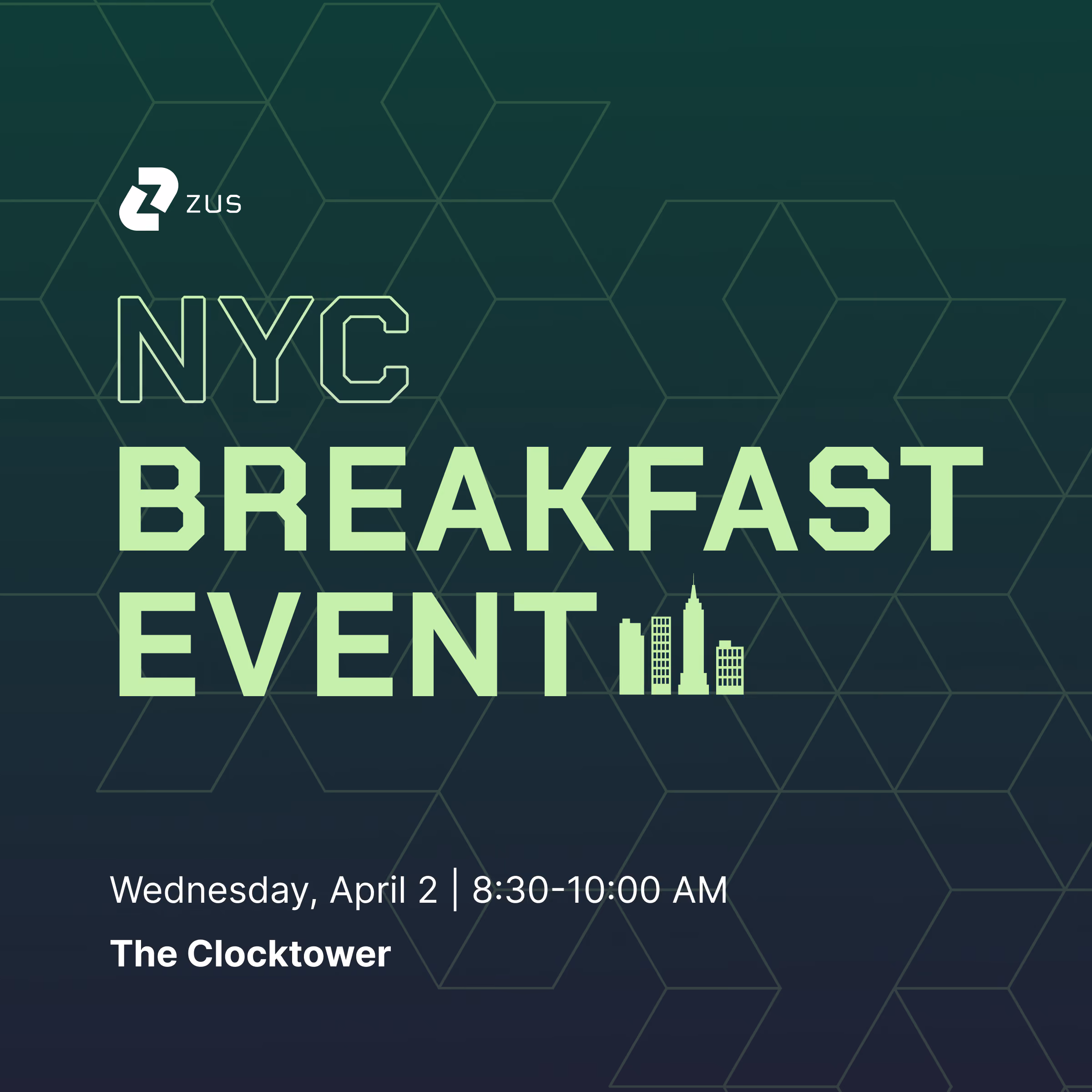 Zus Health: NYC Breakfast Event