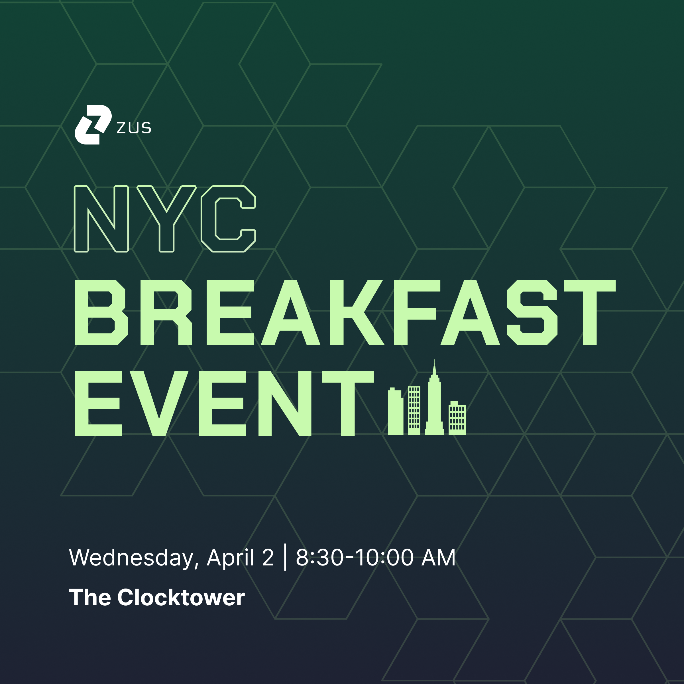 Zus Health: NYC Breakfast Event