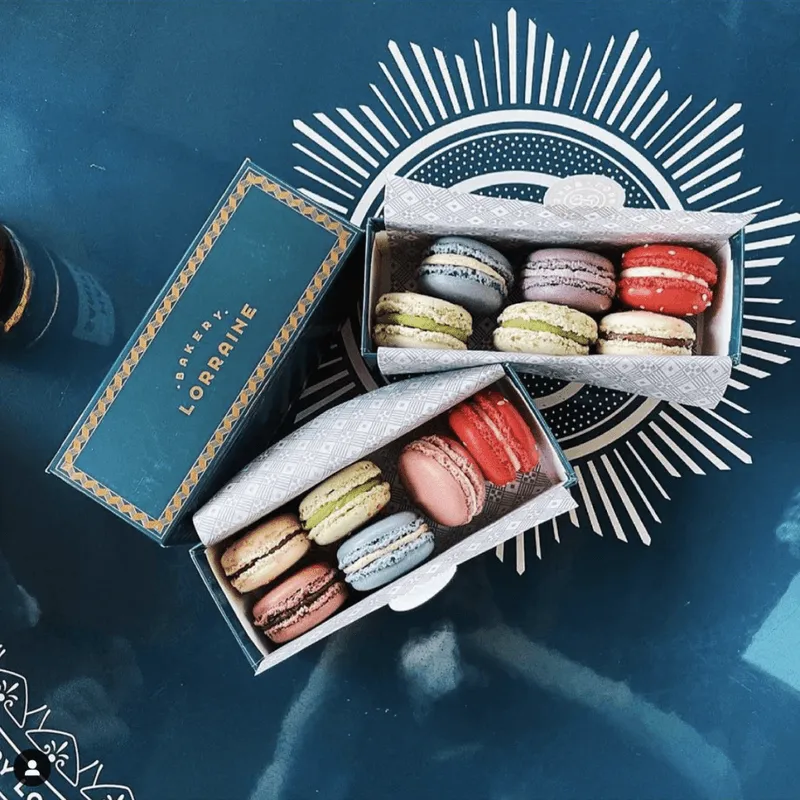 Macarons de la boulangerie Lorraine