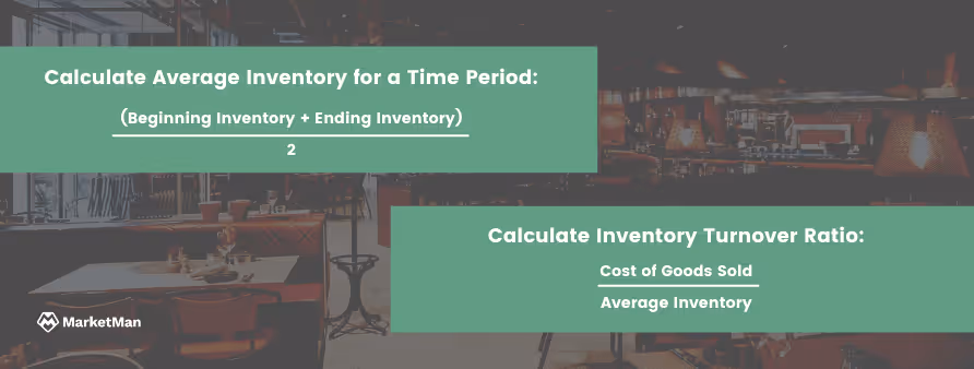 Formules de calcul du ratio de rotation des stocks