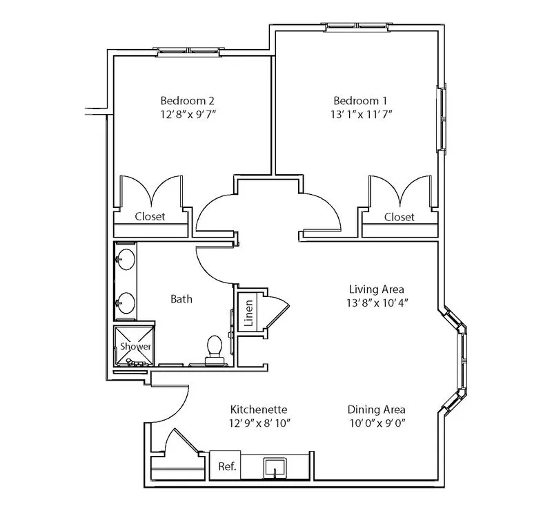 2 Bedroom