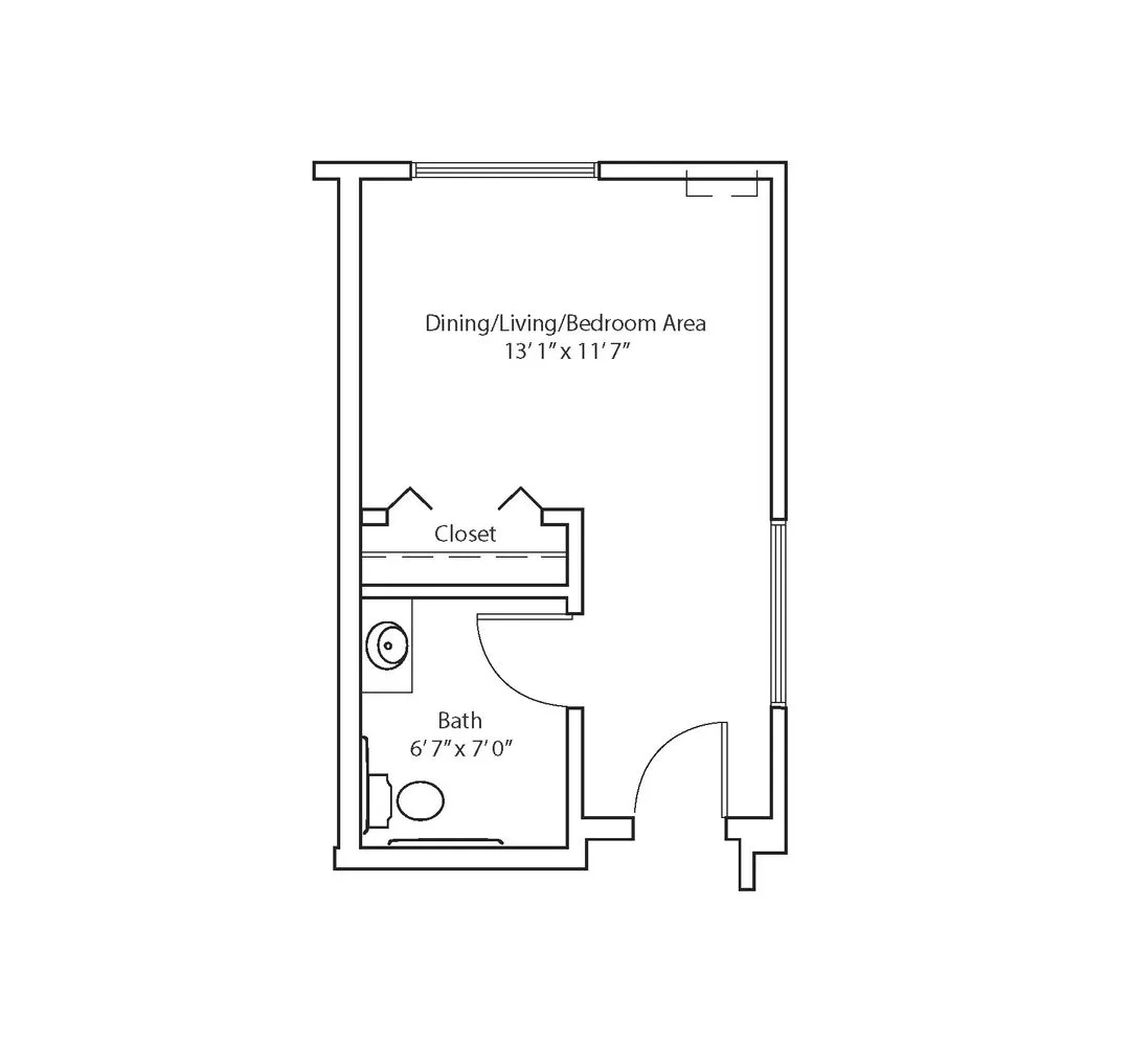 Unit A (Studio)